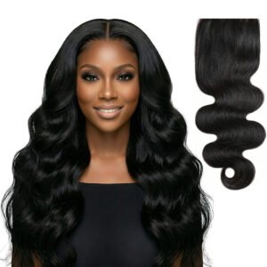 Premium Body Wave Human Hair Wig For Women | 100% Unprocessed Virgin Hair Natural Hairline（10-30 Inch Available)